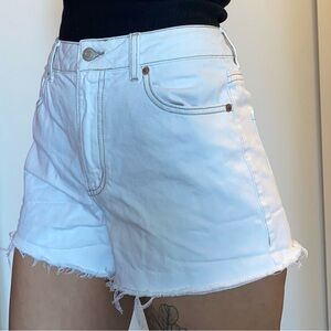 White Dynamite Denim Shorts